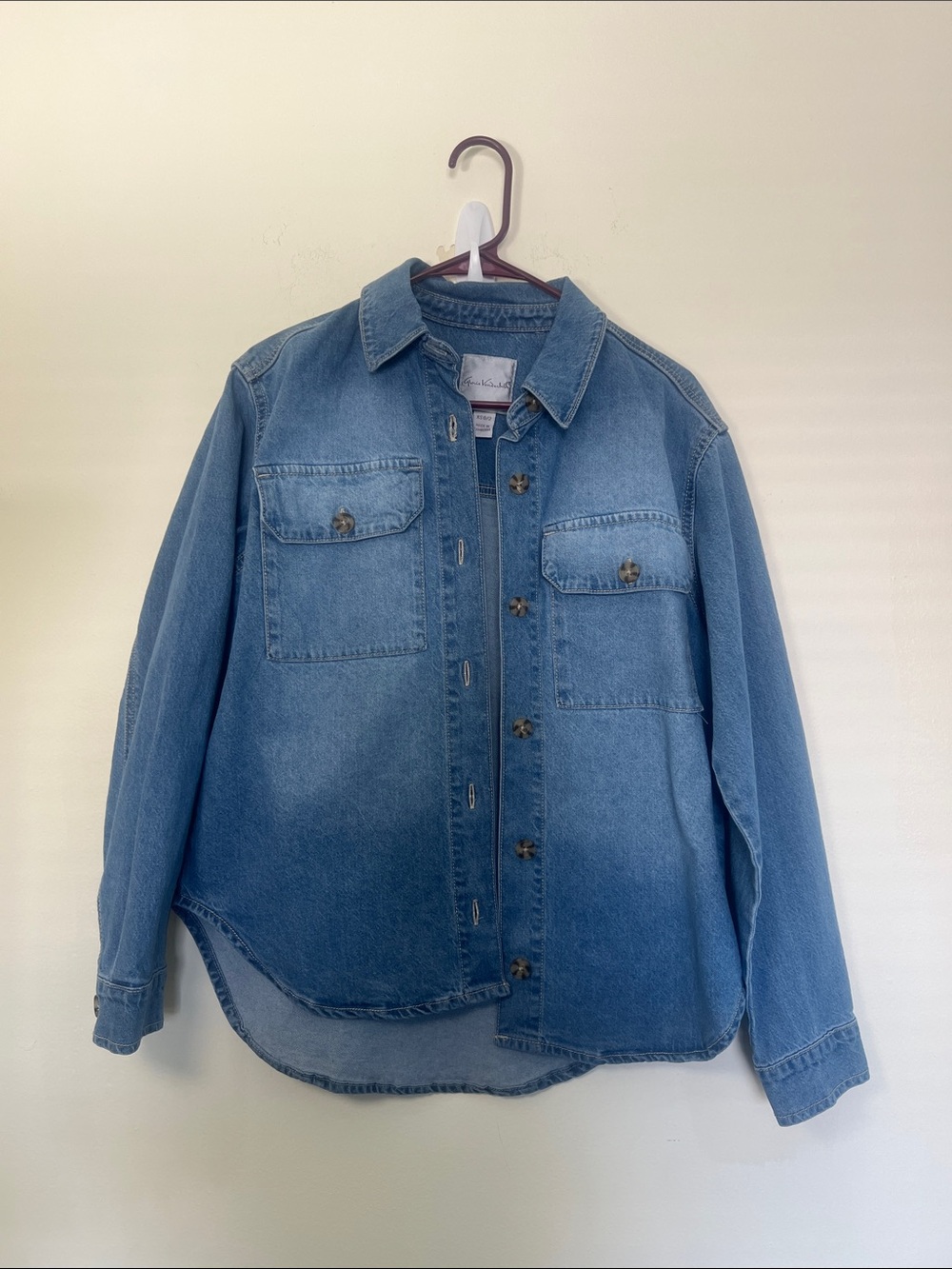 Gloria Vanderbilt Classic Light Blue Denim Jacket
